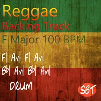 Sydney Backing Tracks - Cool Reggae Drum Backing Track F Major 100 BPM