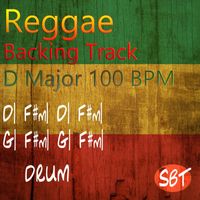 Sydney Backing Tracks - Cool Reggae Drum Backing Track D Major 100 BPM
