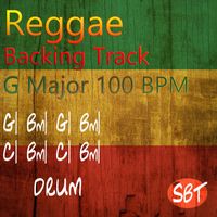 Sydney Backing Tracks - Cool Reggae Drum Backing Track G Major 100 BPM