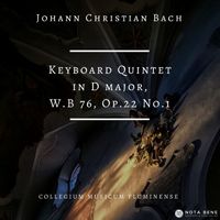 Collegium Musicum Fluminense - J. Ch. Bach: Keyboard Quintet in D Major, W.B. 76, Op. 22