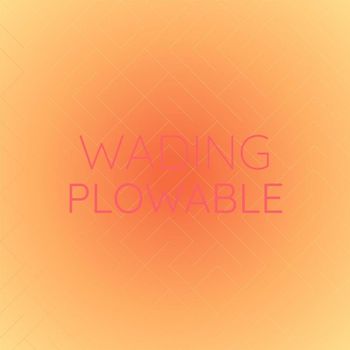 Various Artists - Wading Plowable