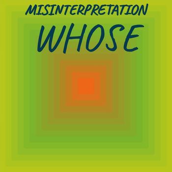 Various Artists - Misinterpretation Whose