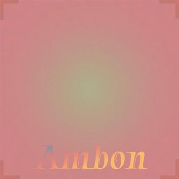 Various Artists - Ambon