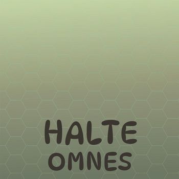 Various Artists - Halte Omnes