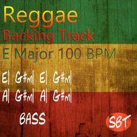 Sydney Backing Tracks - Cool Reggae Bass Backing Track E Major 100 BPM