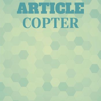 Various Artists - Article Copter