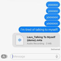 Lauv - Talking To Myself (demo)