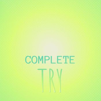 Various Artists - Complete Try