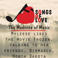 T. Jones - Myleese Likes the Movie Frozen, Talking to Her Friends, Bismarck, North Dakota
