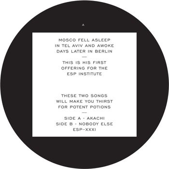 Moscoman - Akachi B/W Nobody Else