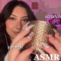 ASMR Jade - textured scratching, nail on nail tapping, trigger words and hand movements
