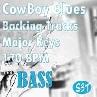 Sydney Backing Tracks - Cowboy Blues Bass Guitar Backing Tracks in Major Keys