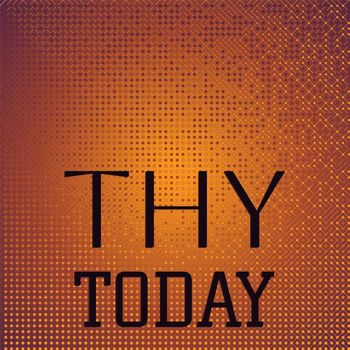 Various Artists - Thy Today