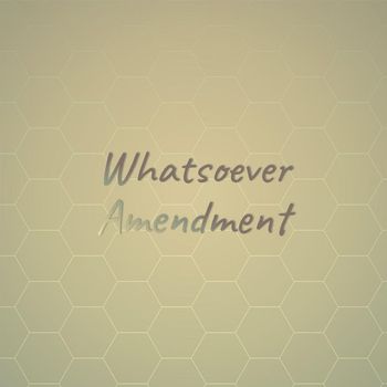 Various Artists - Whatsoever Amendment