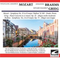 Slovak Philharmonic Orchestra - Wolfgang Amadeus Mozart, Edvard Hagerup Grieg, Johannes Brahms