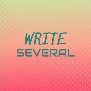 Various Artists - Write Several