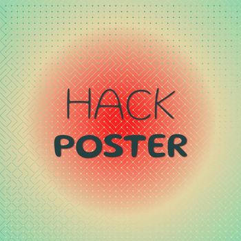 Various Artists - Hack Poster