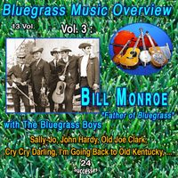 Bill Monroe and His Bluegrass Boys - Bluegrass Music Overview 13 Vol. / Vol. 3 : Bill Monroe "Father of Bluegrass Music " with The Bluegrass Boys (24 Successes)