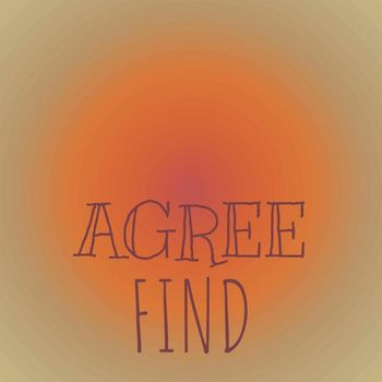 Various Artists - Agree Find