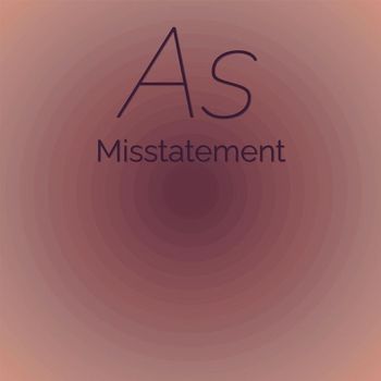 Various Artists - As Misstatement