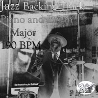 Sydney Backing Tracks - Jazz Backing Track Piano And Drum in A Major 190 BPM