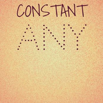Various Artists - Constant Any