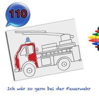 110 - Ich wär so gern bei der Feuerwehr