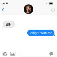 Bif - Alright with Me (Explicit)