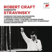 Robert Craft - Stravinsky: Capriccio & Songs & Epitaphium & Danses Concertantes