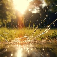 Rain Recordings - Sun Shower Reflection