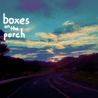 Jinx - boxes on the porch