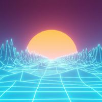 Neon Retrogate - Hyperspace Oasis