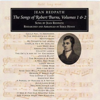 Jean Redpath - Songs of Robert Burns Vol. 1 & 2
