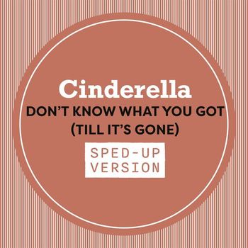 Cinderella - Don't Know What You Got (Till It's Gone) (Sped Up)