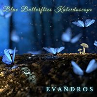EvandroS - Blue Butterflies Kaleidoscope