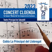 Cobla La Principal Del Llobregat - Concert Cloenda 2023 - 1er Concurs "Mirant al cel" de Composició de Sardanes