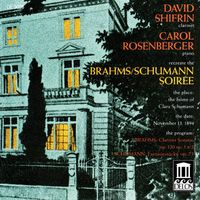 David Shifrin - Brahms, J.: Clarinet Sonatas Nos. 1 and 2 / Schumann, R.: Fantasiestücke