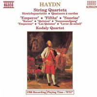 Kodály Quartet - Haydn: String Quartets Nos. 61-63
