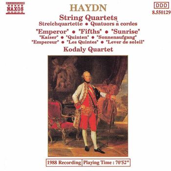 Kodály Quartet - Haydn: String Quartets Nos. 61-63
