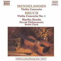 Mariko Honda - Mendelssohn / Bruch: Violin Concertos