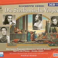 Mario Rossi - Verdi, G.: Vespri Siciliani (I) (Sung in German)  [Opera] (1955)