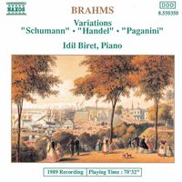 İdil Biret - BRAHMS: Variations, Opp. 9, 24 & 35