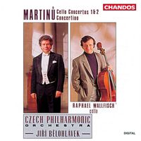 Raphael Wallfisch - Martinu: Cello Concertos Nos. 1 and 2 / Concertino in C Minor