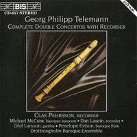 Drottningholm Baroque Ensemble - Telemann: Complete Double Concertos With Recorder