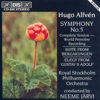 Royal Stockholm Philharmonic Orchestra Strings - Alfven: Mountain King Suite / Symphony No. 5 / Gustav Ii Adolf: Elegy