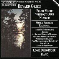 Love Derwinger - Grieg: Piano Music Without Opus Number