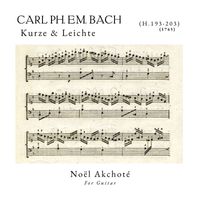 Noël Akchoté - Kurze & Leichte Klavierstücke (For Guitar)