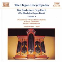 Joseph Payne - Buxheimer Orgelbuch (Das), Vol.  3
