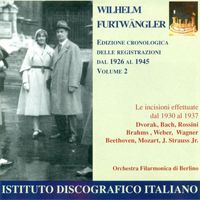 Berliner Philharmoniker - Orchestral Music - Dvorak, A. / Bach, J.S. / Rossini, G. / Brahms, J. / Weber, C.M. Von  (Chronological Edition of Recordings, 1926-45)