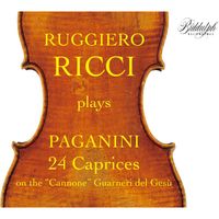 Ruggiero Ricci - Paganini: 24 Caprices for Solo Violin, Op. 1, MS 25